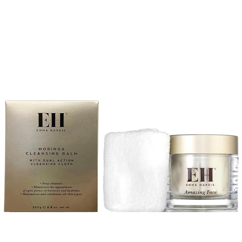 Emma Hardie Moringa Cleansing Balm With FREE Dual Action Cleansing Cloth