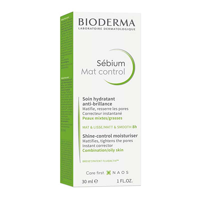 Bioderma Sébium Mat Control Shine-Control Moisturiser