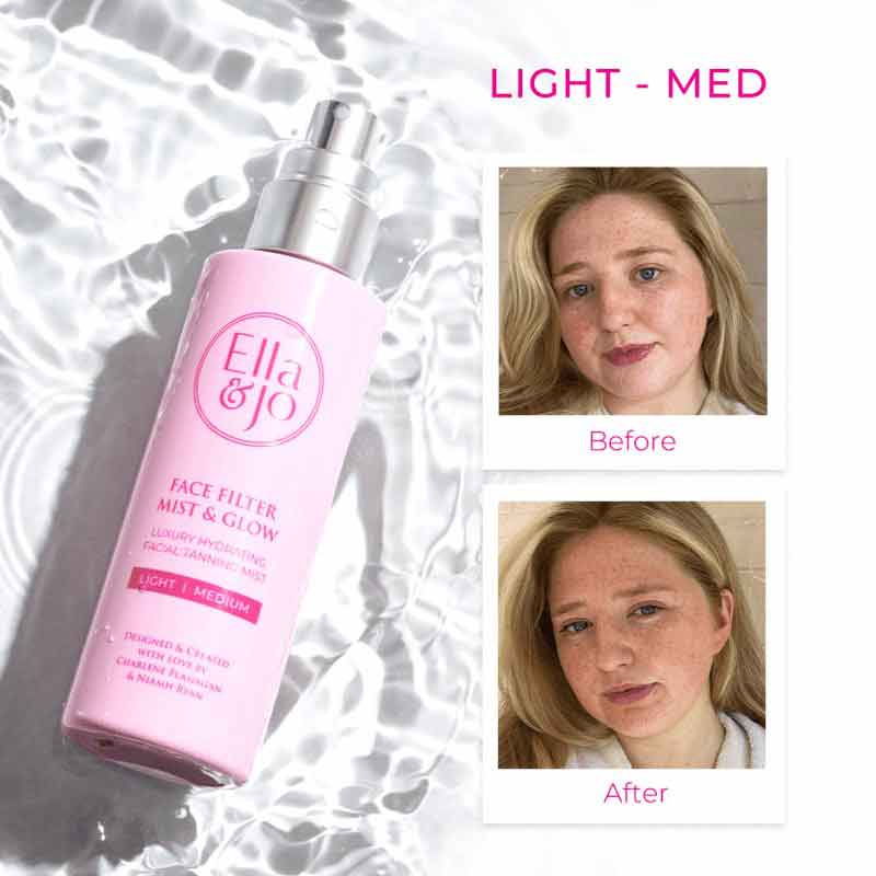 Ella & Jo Face Filter Mist & Glow - Tanning Mist