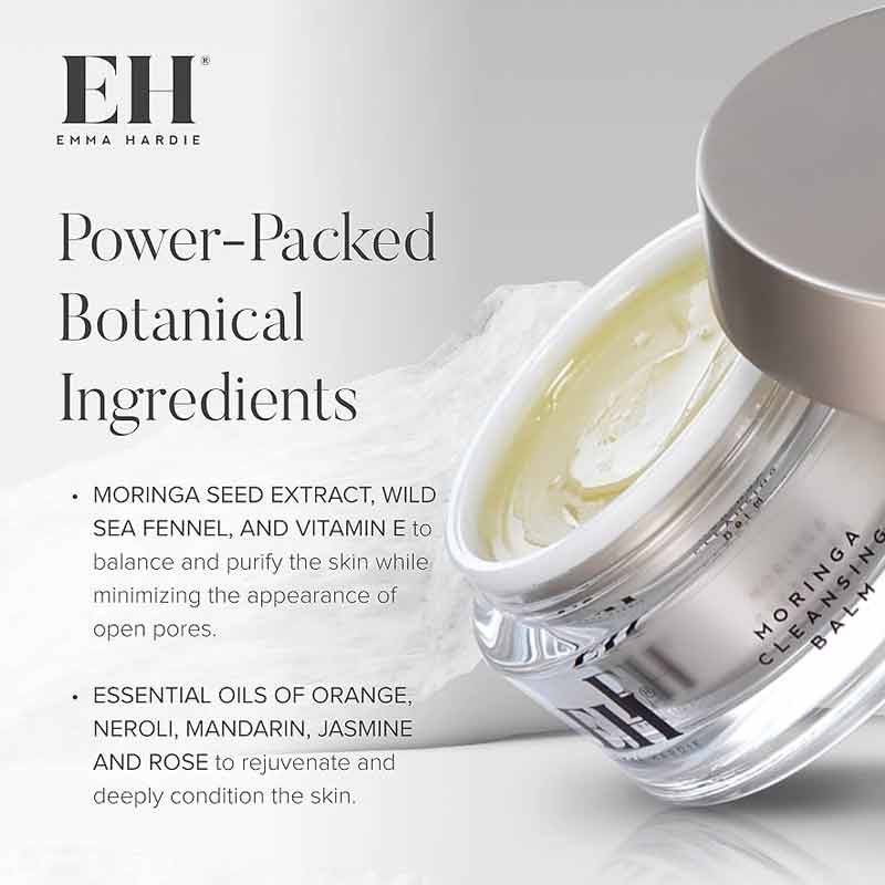 Emma Hardie Moringa Cleansing Balm With FREE Dual Action Cleansing Cloth