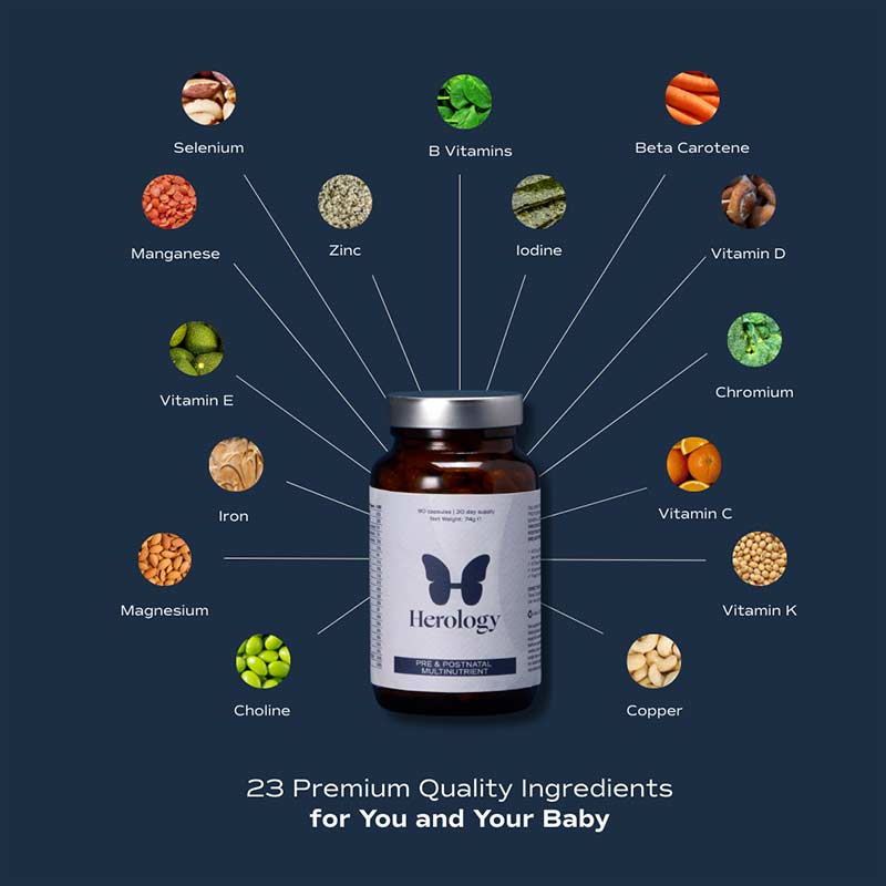 Herology Pre & Postnatal Multinutrient Food Supplement
