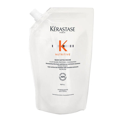 Kérastase Nutritive Bain Satin Riche Shampoo For Very Dry Hair 500ml Refill