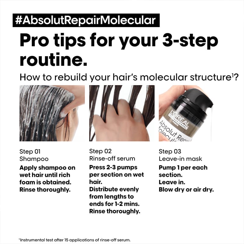 L'Oréal Professionnel Absolut Repair Molecular Repairing Leave-in Mask