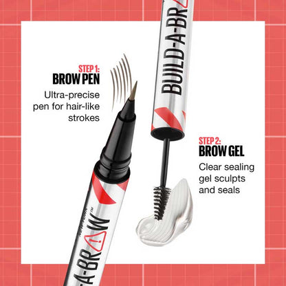 Maybelline Build-A-Brow 2-in-1 Brow Pen & Gel